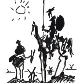 Picasso - Don Quijote.